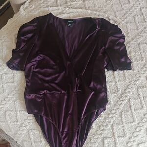 Bundle Sale | 4 for $20 | Forever 21 Deep Purple Bodysuit Size 1x